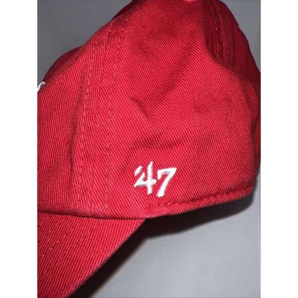 Philadelphia Phillies ‘47 Brand Clean Up Strapback Hat - Picture 2 of 7